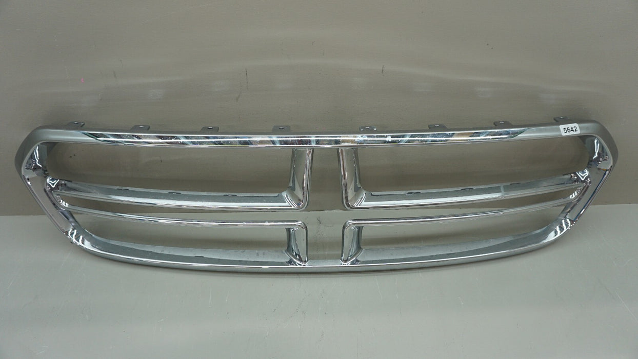 2014-2020 DODGE DURANGO FRONT CHROME GRILLE TRIM MOLDING 05113712AC OEM