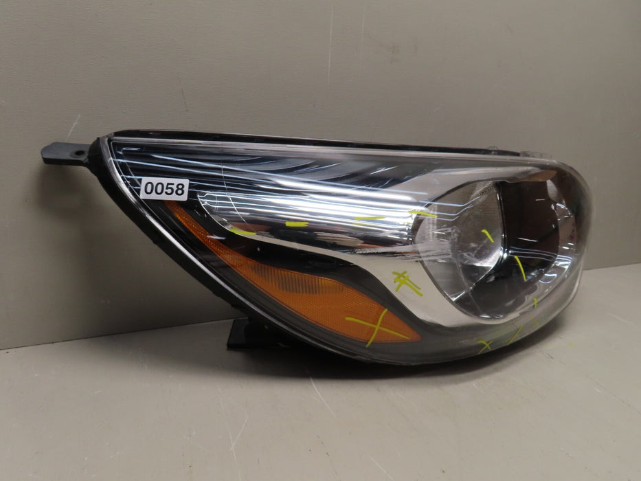 2012-2017 KIA RIO SEDAN FRONT RIGHT SIDE HEADLIGHT LAMP HALOGEN OEM 92102-1W