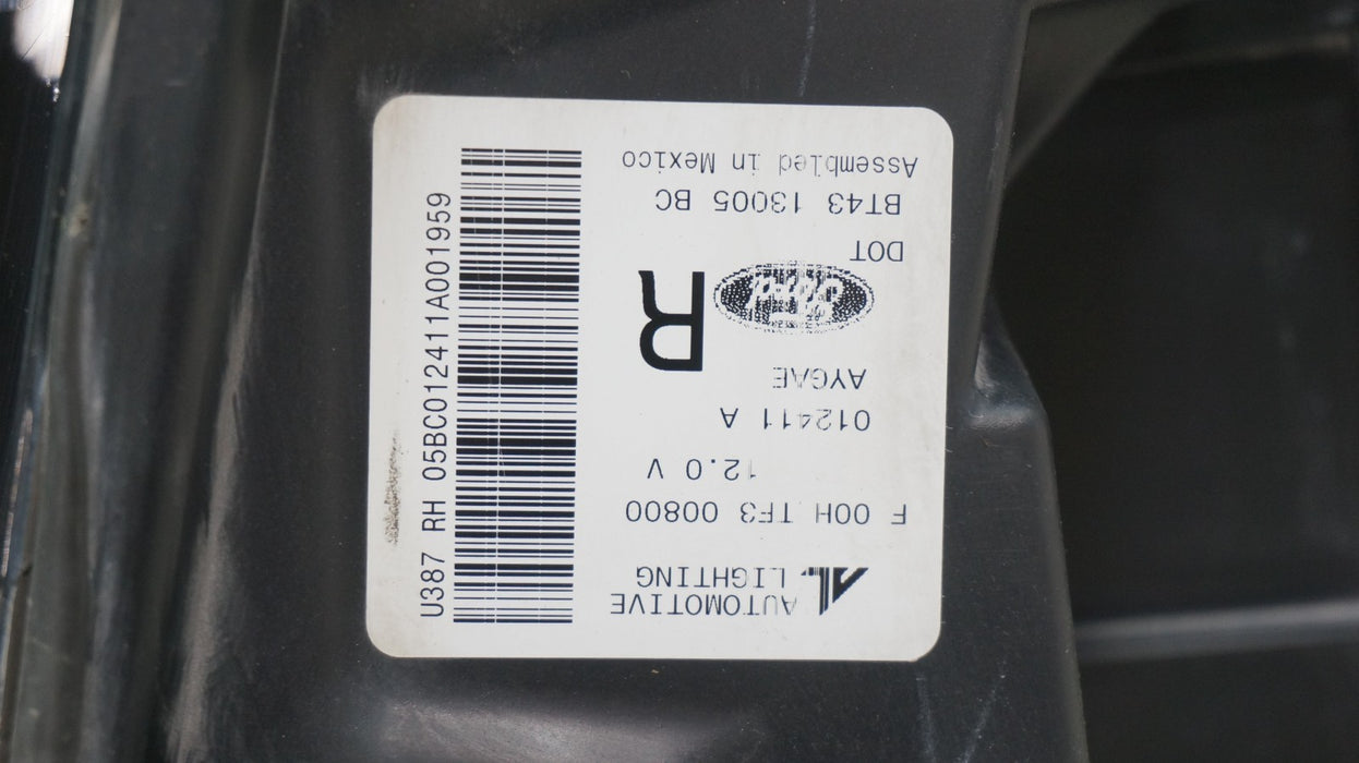 2011-2014 FORD EDGE FRONT RIGHT SIDE XENON HEADLIGHT WITHOUT MODULE OEM