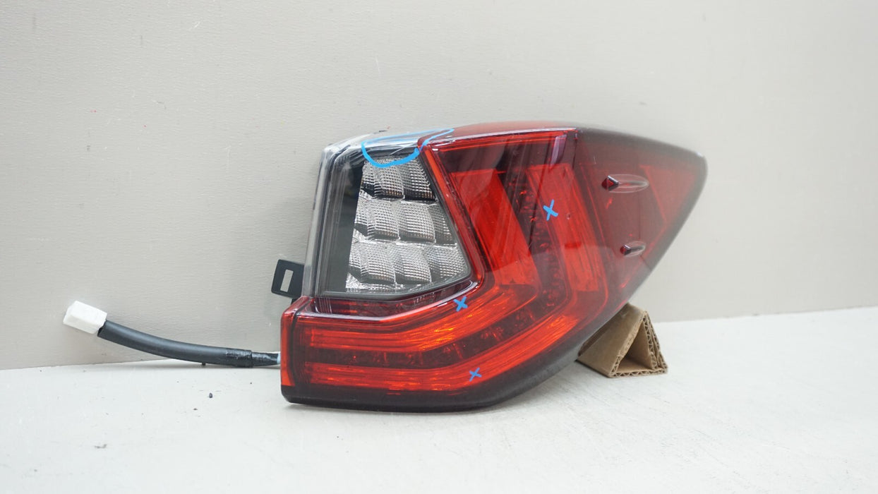 2016-2019 LEXUS RX350 RX450H REAR RH RIGHT PASSENGER SIDE OUTER TAIL LIGHT OEM