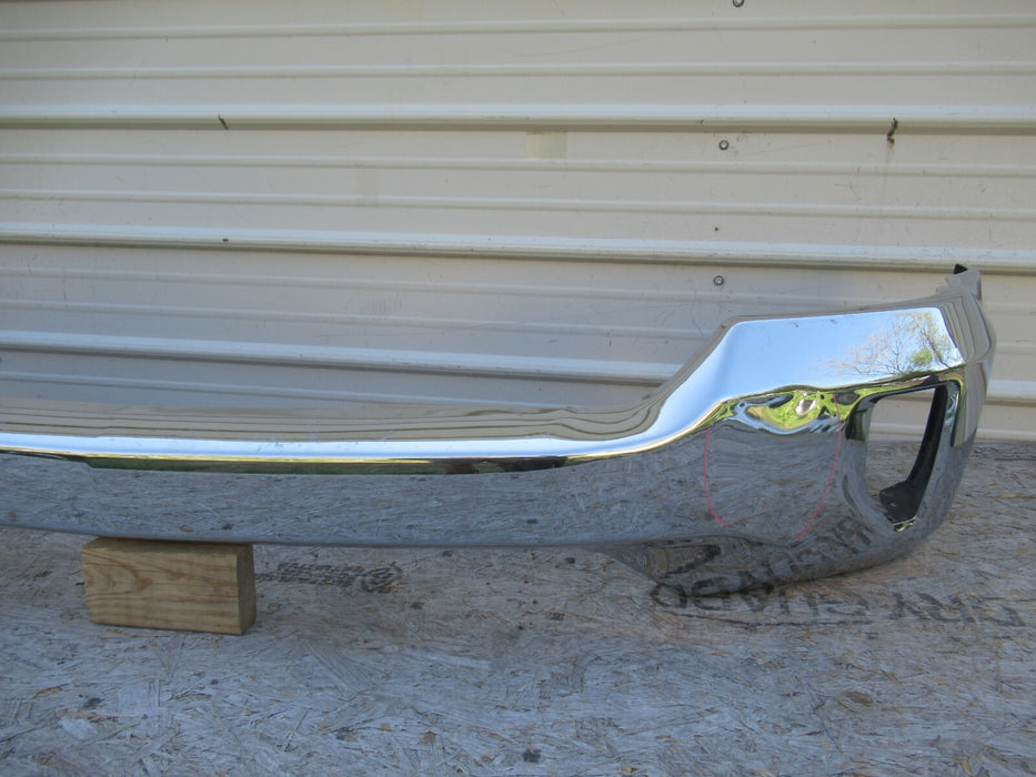 2016-2019 CHEVY SILVERADO 1500 FRONT METAL BUMPER CHROME 84051822 OEM