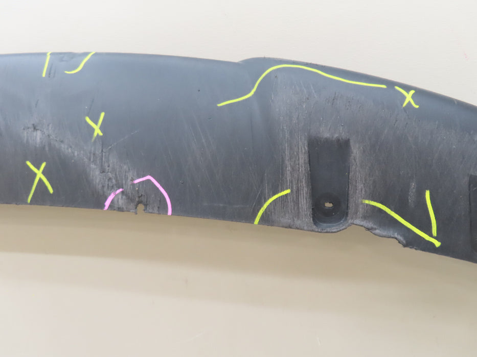 2020-2023 PORSCHE TAYCAN FRONT LOWER BUMMPER VALANCE OEM 9J1807541