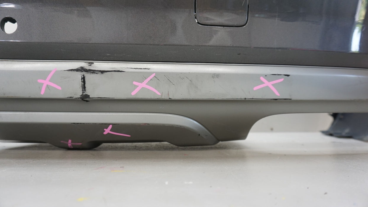 2017-2019 AUDI Q7 REAR BUMPER COVER W/ SPOILER VALANCE PANEL OEM 4M0807527B