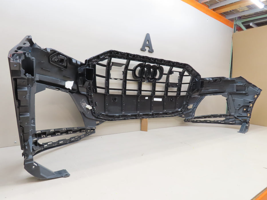 2020-2022 AUDI SQ7 FRONT BUMPER COVER W/GRILL OEM