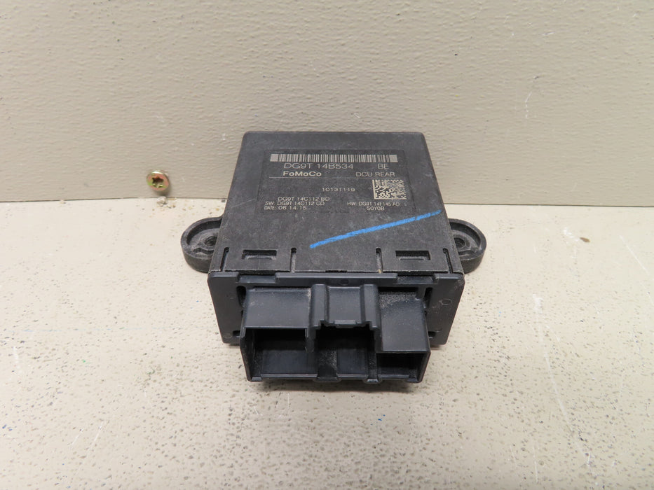 FORD DG9T14B534-BE REAR DOOR CONTROL MODULE DCU OEM
