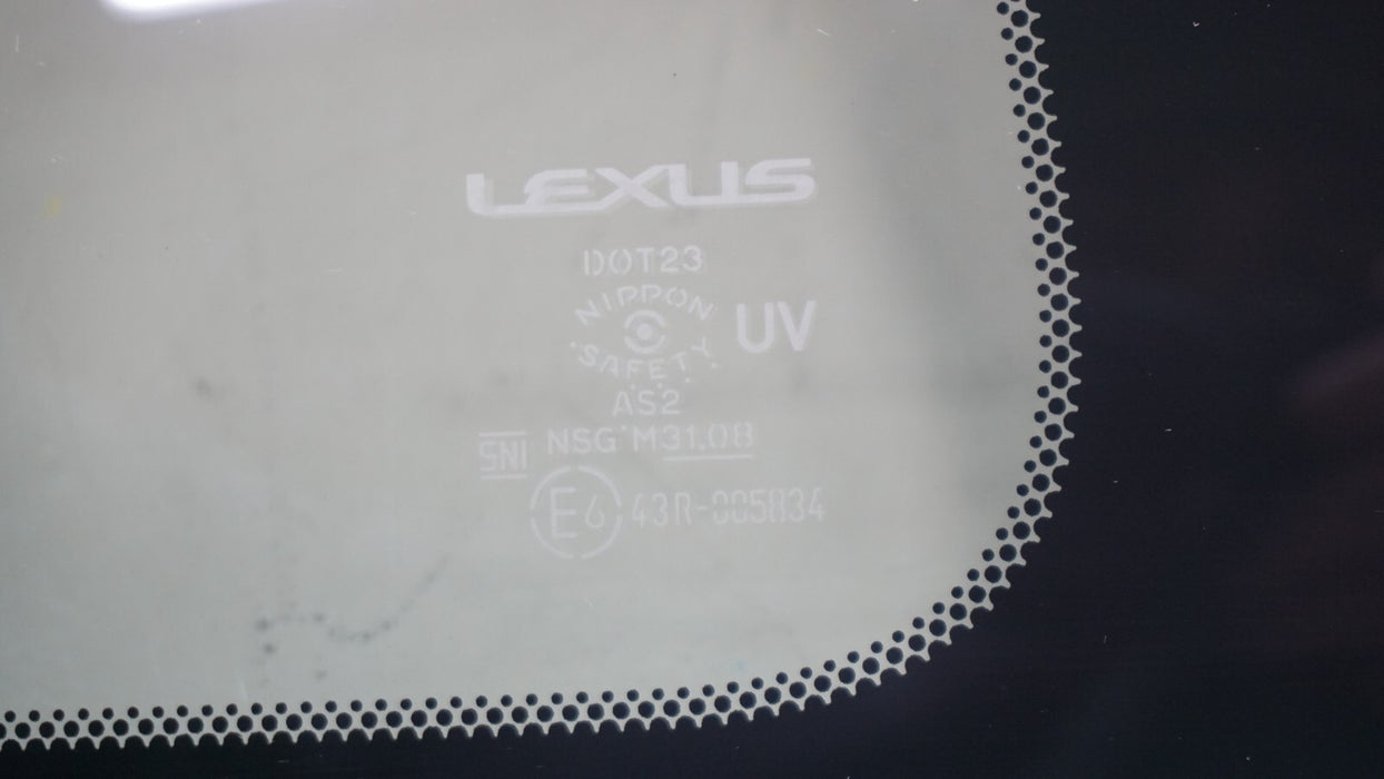 *MINT* 2015-2019 LEXUS RC350 RC300 RIGHT QUARTER WINDOW GLASS OEM 62710-24180