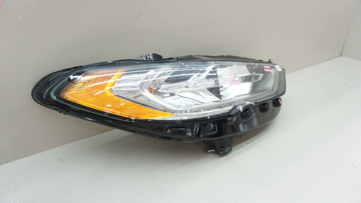 2017-2020 FORD FUSION FRONT RH RIGHT PASSENGER SIDE HALOGEN W LED HEADLIGHT OEM