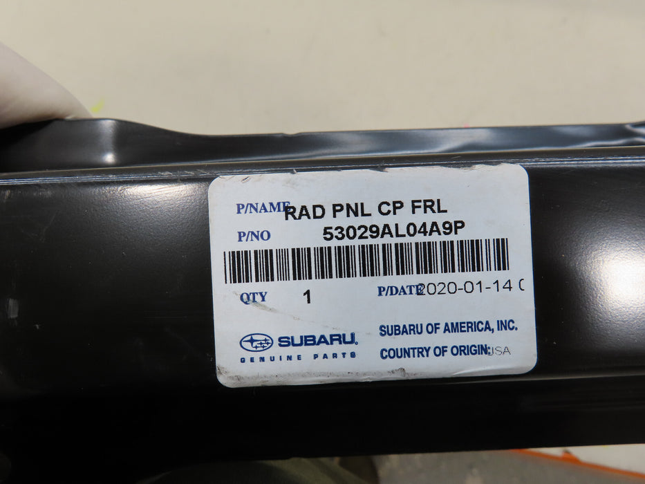 2015-2017 SUBARU OUTBACK FRONT LOWER RADIATOR SUPPORT TIE BAR OEM