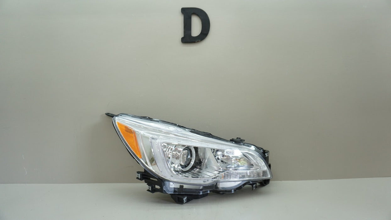 2015-2017 SUBARU LEGACY OUTBACK FRONT RIGHT HEADLIGHT HALOGEN TYC AFTERMARKET