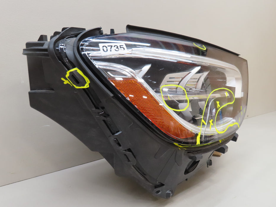 2020 2021 2022 MERCEDES-BENZ GLC300 FRONT RIGHT PASSENGER HEADLIGHT LED OEM