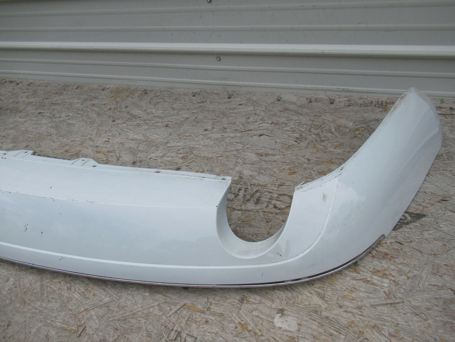 2015-2018 AUDI A8 QUATTRO REAR BUMPER LOWER VALANCE SPOILER WHITE 4H0807521 OEM