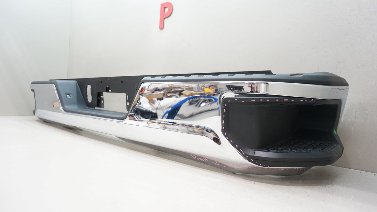 2019-2023 CHEVROLET SILVERADO/GMC SIERRA 1500 REAR METAL BUMPER OEM
