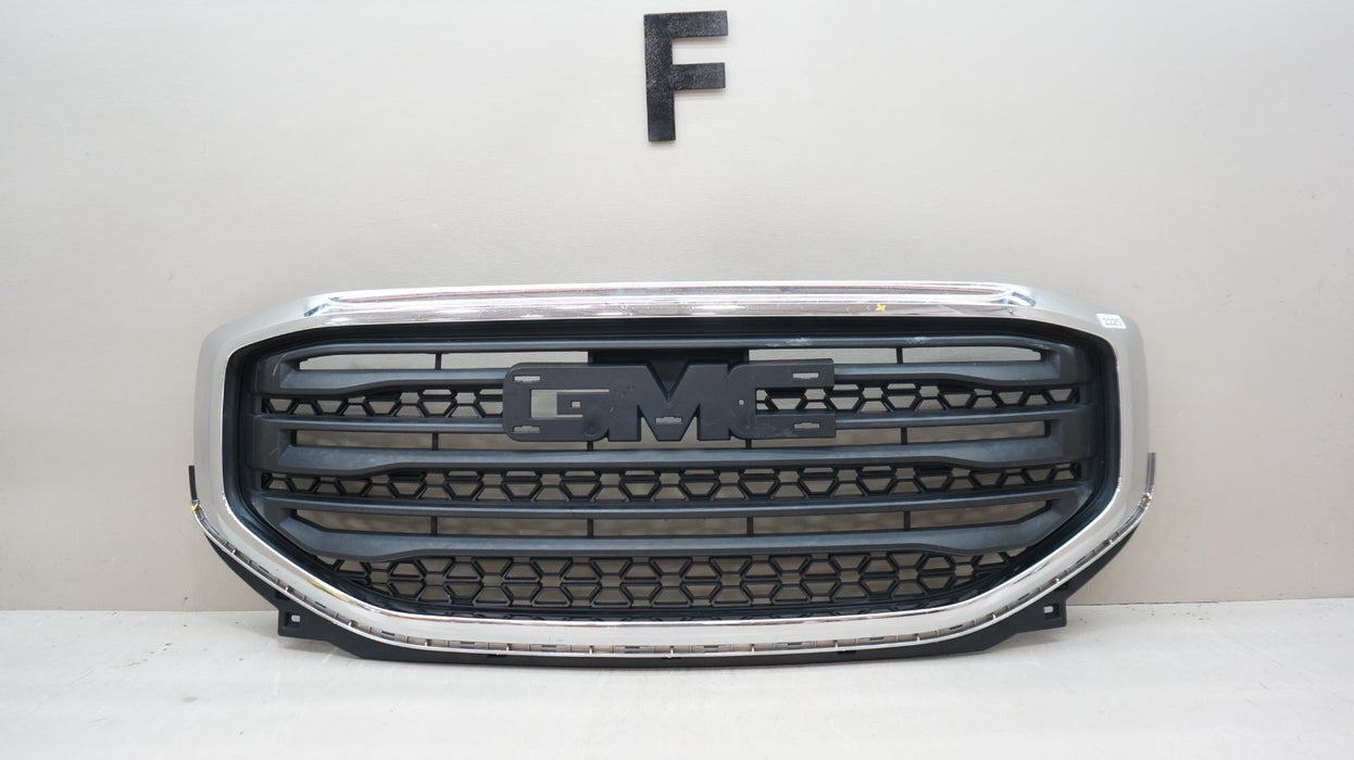 2017-2019 GMC ACADIA FRONT BUMPER RADIATOR GRILLE OEM 84378392