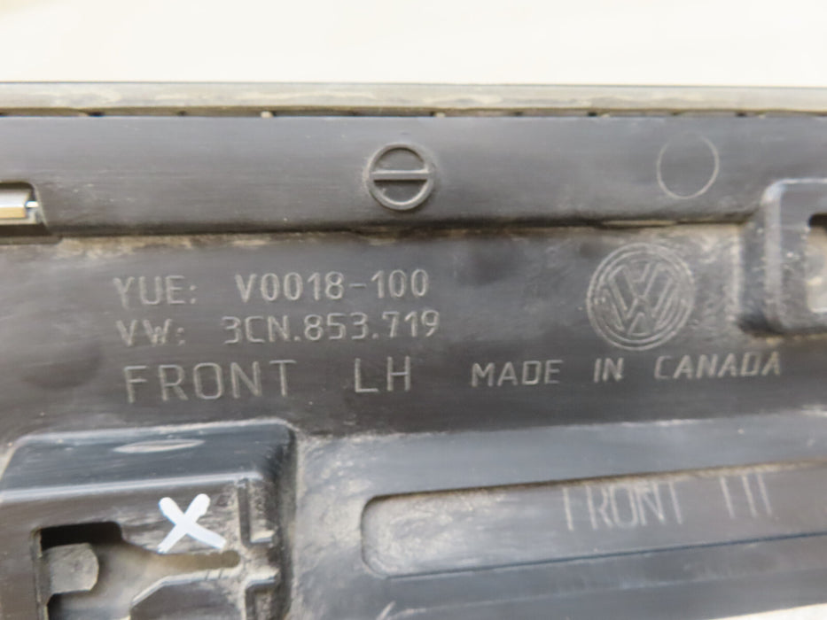 2018-2025 VOLKSWAGEN ATLAS FRONT LEFT DRIVER SIDE LOWER DOOR MOLDING OEM