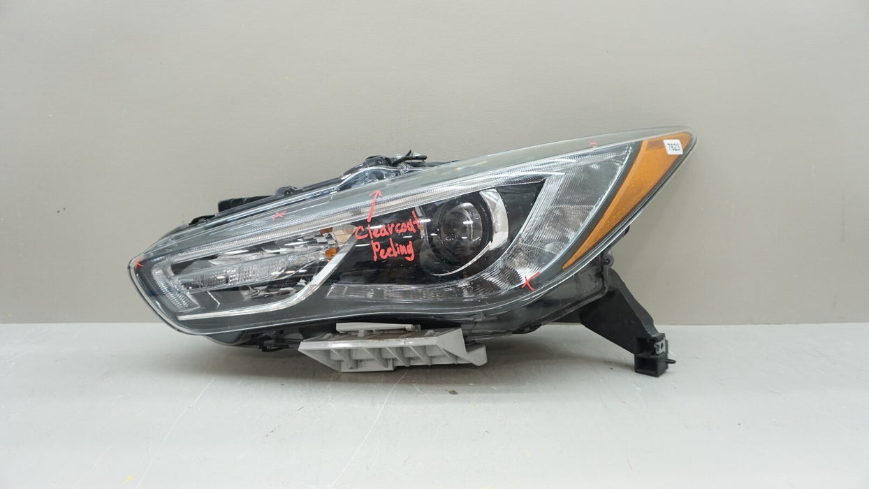 2017-2018 INFINITI QX60 FRONT LH LEFT DRIVER SIDE HALOGEN HEADLIGHT OEM