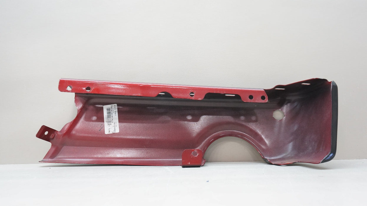 2021-2025 FORD F-150 REAR LEFT DRIVERS SIDE BUMPER END CAP W/ SENSOR HOLE OEM