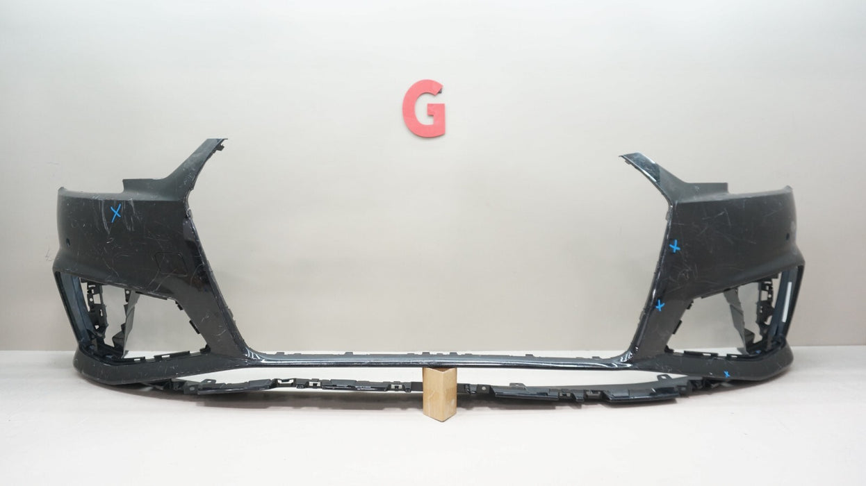 2017-2019 AUDI A4 S4 S-LINE B9 FRONT BUMPER COVER PANEL OEM 8W0807437AB