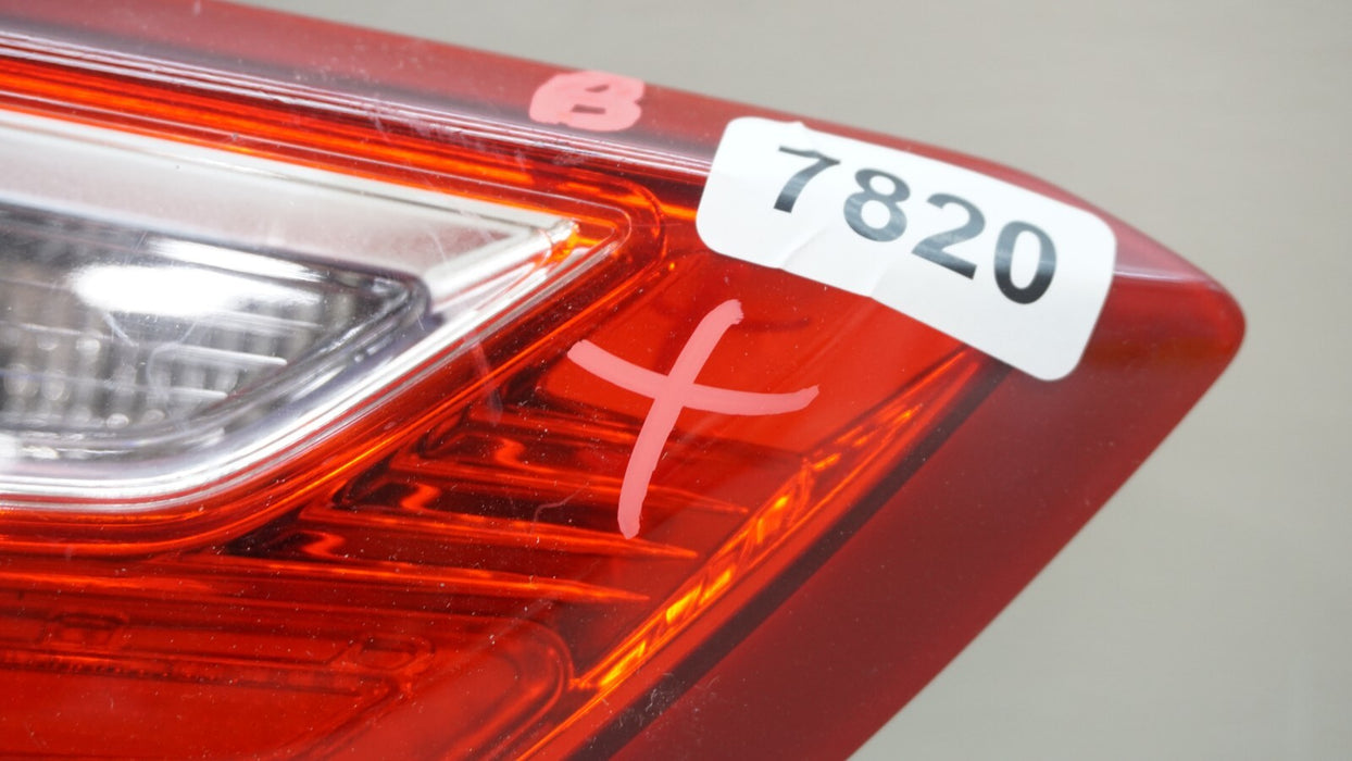 2016-2018 CHEVROLET MALIBU REAR LH LEFT DRIVER SIDE INNER TAIL LIGHT OEM