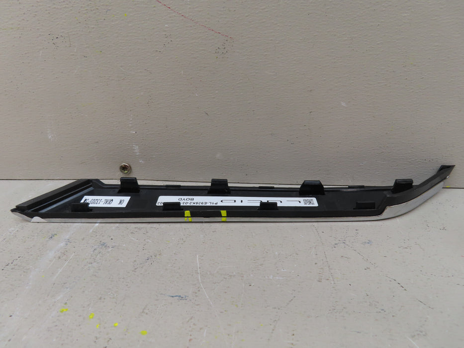 2022 2023 2024 LUCID AIR GRAND TOURING REAR LEFT C-PILLAR TRIM MOLDING PANEL OEM