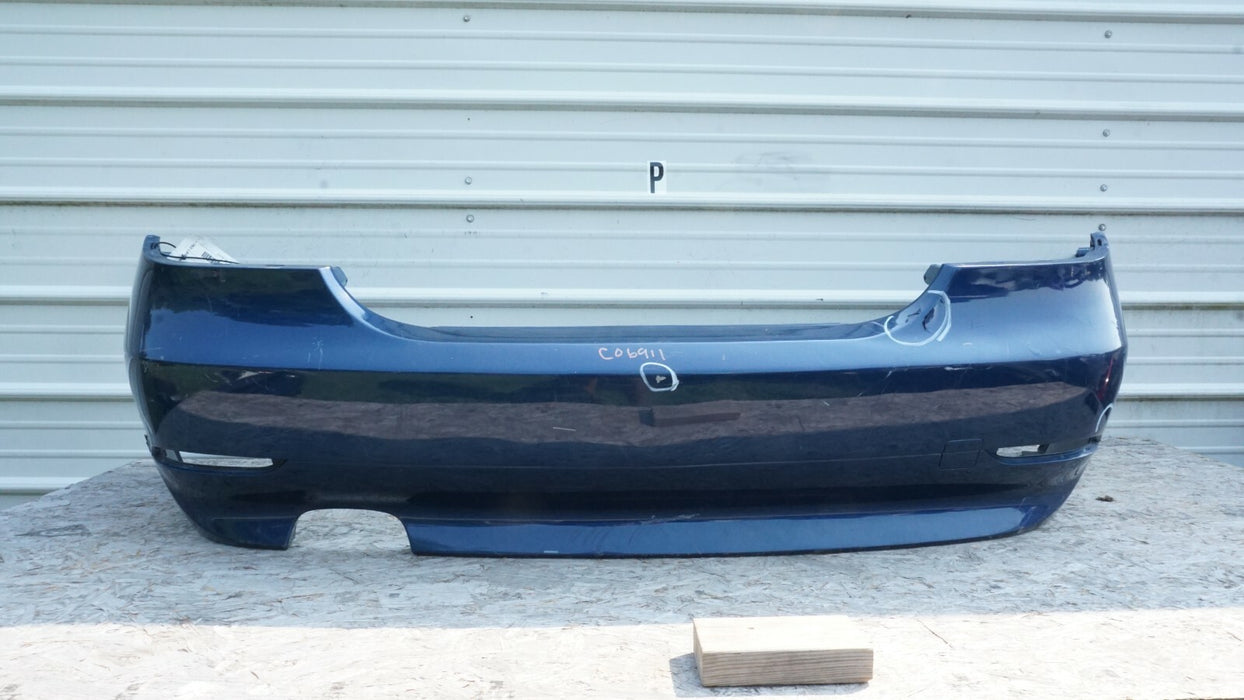 2004-2007 BMW 525I 530I 545I 550I E60 SEDAN REAR BUMPER COVER PANEL PLASTIC OEM