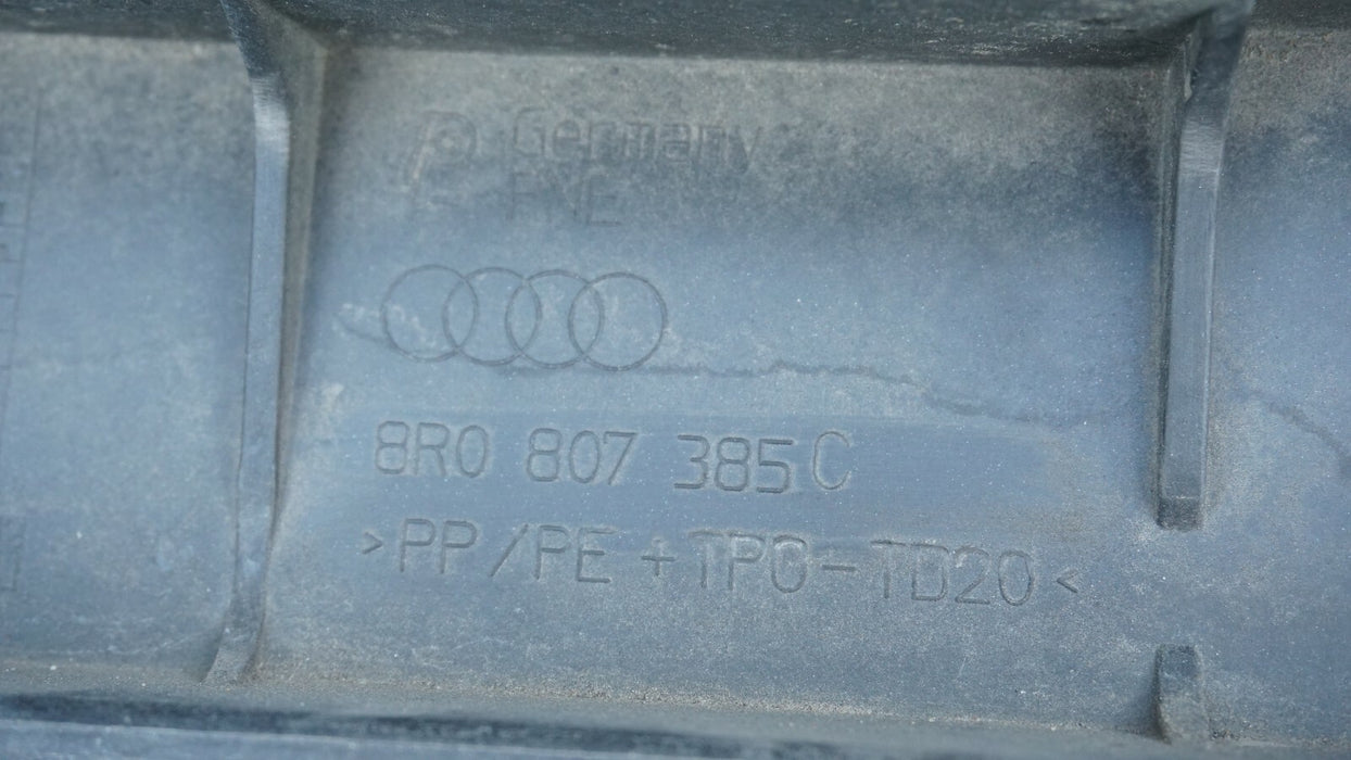 2009-2012 AUDI Q5 REAR UPPER BUMPER COVER W/ TURN LIGHT & PDC SENSOR WIRE OEM