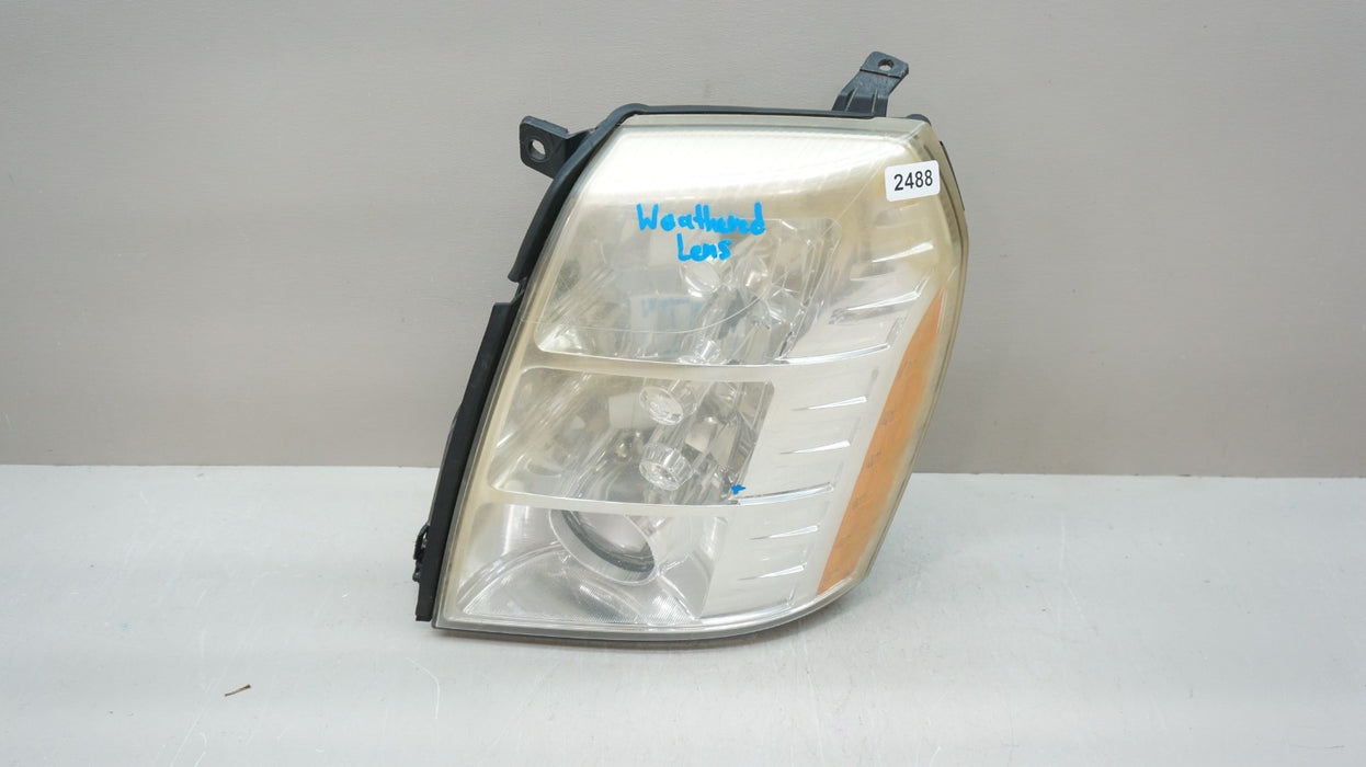 2007-2014 CADILLAC ESCALADE FRONT LEFT DRIVER SIDE XENON HEADLIGHT OEM