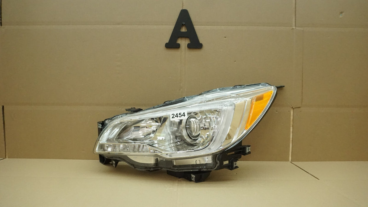 2015-2017 SUBARU LEGACY FRONT LEFT DRIVER SIDE HEADLIGHT HALOGEN OEM 15 16 17