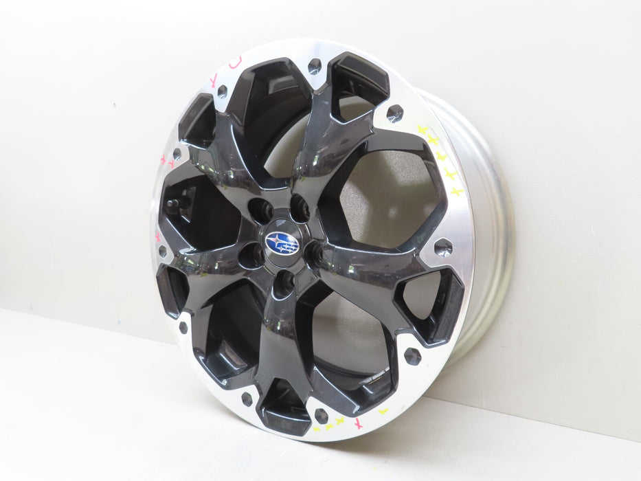2021-2023 SUBARU CROSSTREK WHEEL RIM 17X7 OFFSET 55 17" W/ CENTER HUB CAP OEM