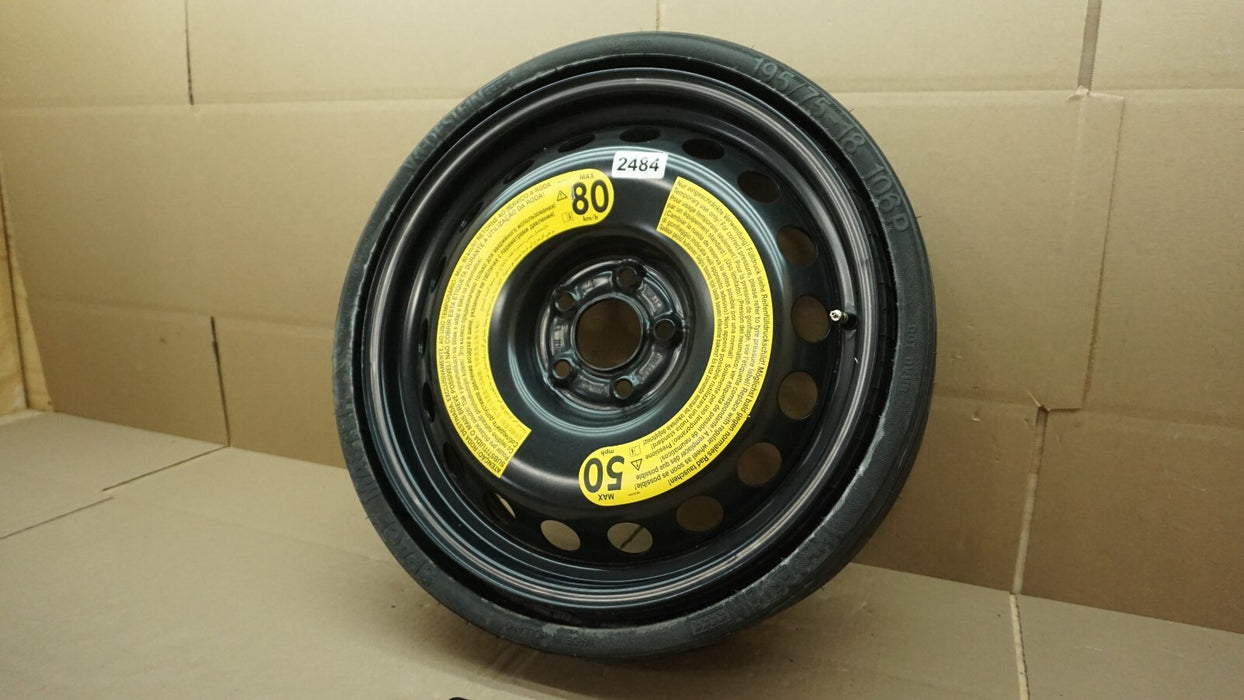 2009-2017 AUDI Q5 SPARE TIRE WHEEL SPACE SAVER RIM 18 X 6 OEM 4180008 M S