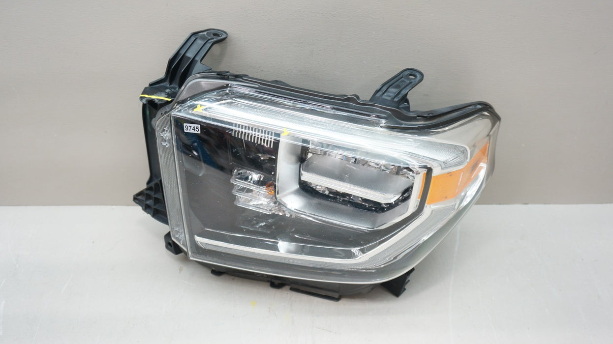 2018-2021 TOYOTA TUNDRA FRONT LEFT DRIVER SIDE LED HEADLIGHT OEM