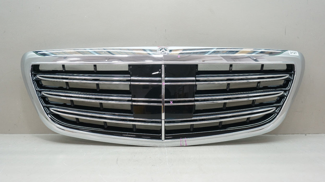 2018-2020 MERCEDES-BENZ S-CLASS FRONT RADIATOR GRILLE GRILL A2228802500 OEM