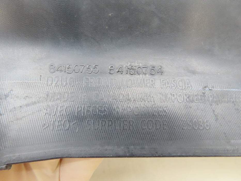 2018-2021 CHEVROLET EQUINOX FRONT LOWER BUMPER COVER VALANCE OEM 84150755