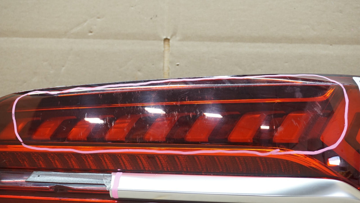 2020-2022 AUDI Q7 REAR RIGHT PASSENGER SIDE TAIL LIGHT LED OEM 20 21 22