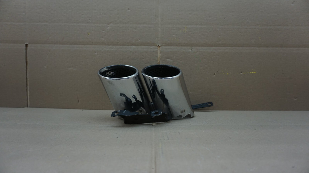 2010-2014 LAMBORGHINI GALLARDO REAR LEFT CHORME MUFFLER TAIL END EXHAUST TIP OEM