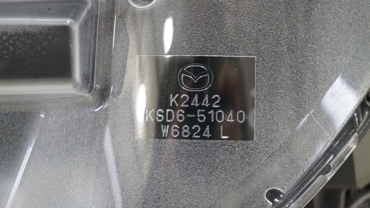 2022-2024 MAZDA CX-5 CX5 FRONT LEFT LED AFS ADAPTIVE HEADLIGHT OEM KSD6-51030