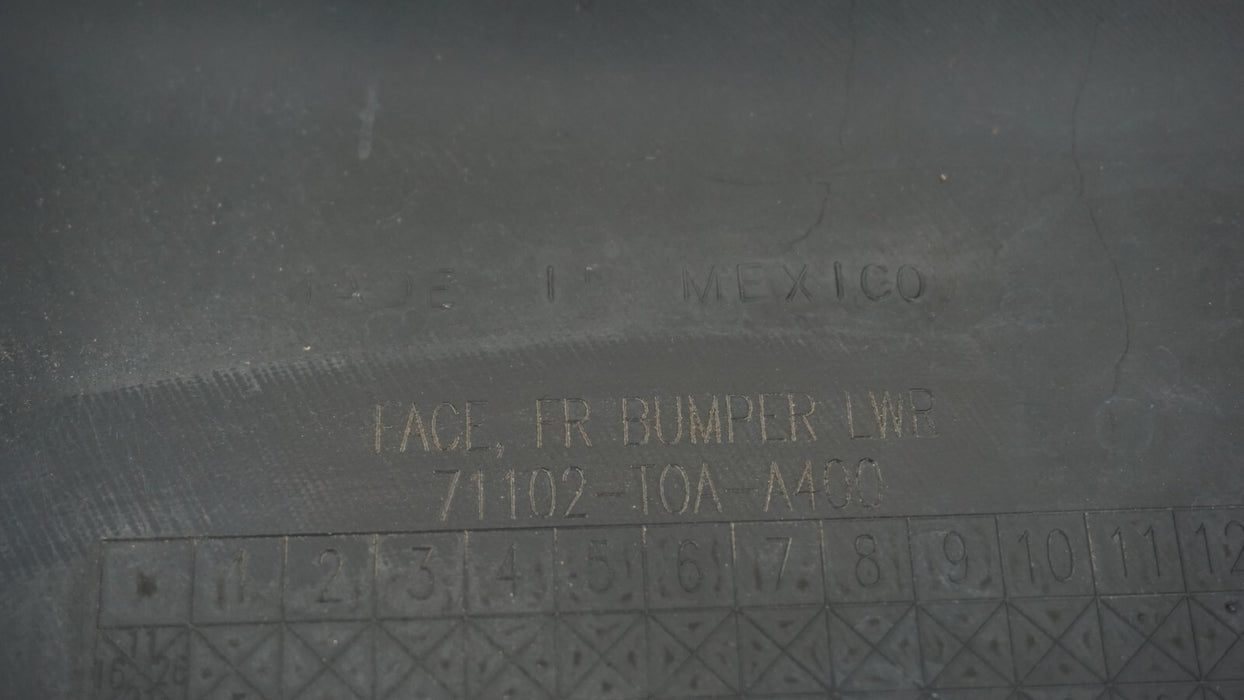 2012-2014 HONDA CR-V FRONT LOWER BUMPER COVER PANEL VALANCE 71102-T0A-A400 OEM