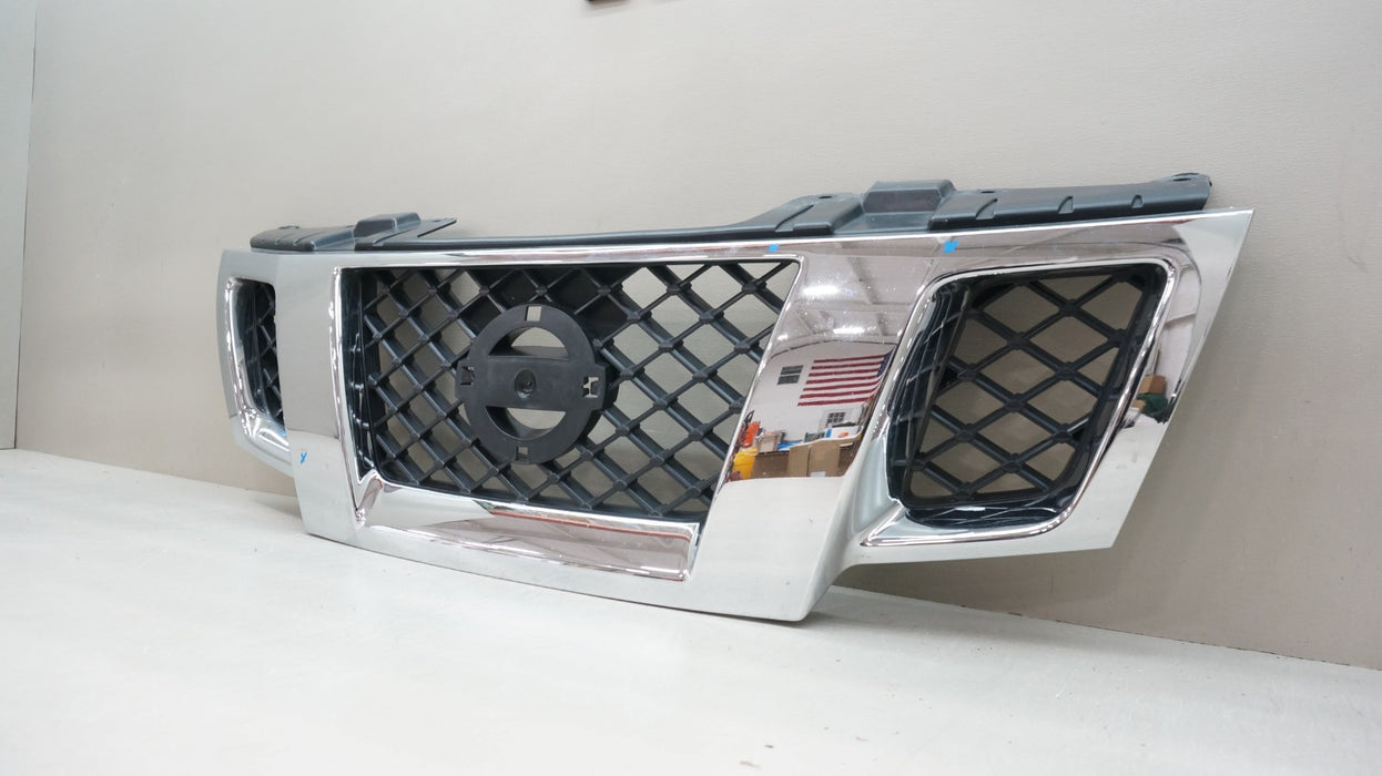 2009-2021 NISSAN FRONTIER FRONT CHROME BUMPER RADIATOR GRILLE OEM 62310-ZL00B