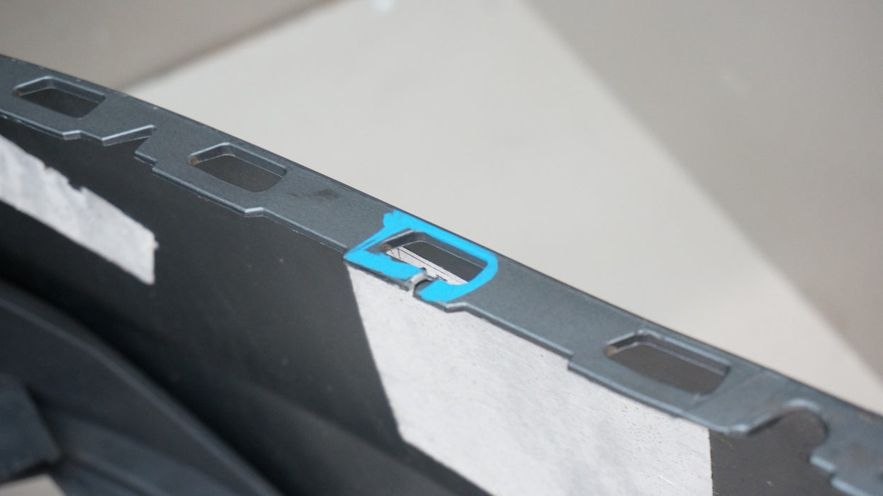 2016-2018 AUDI Q3 REAR BUMPER COVER PANEL OEM 8U0807385C