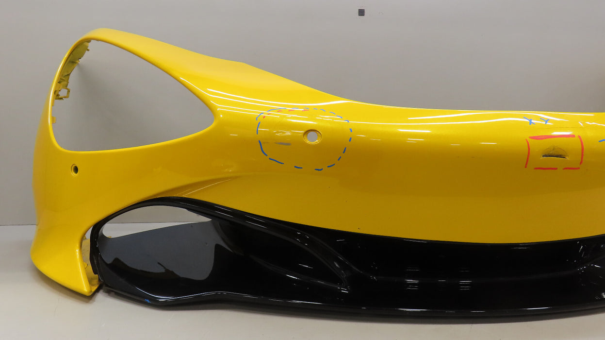 ..2018-2023 MCLAREN 720S FRONT BUMPER COVER OEM W/LOWER BUMPER 14A0153CP