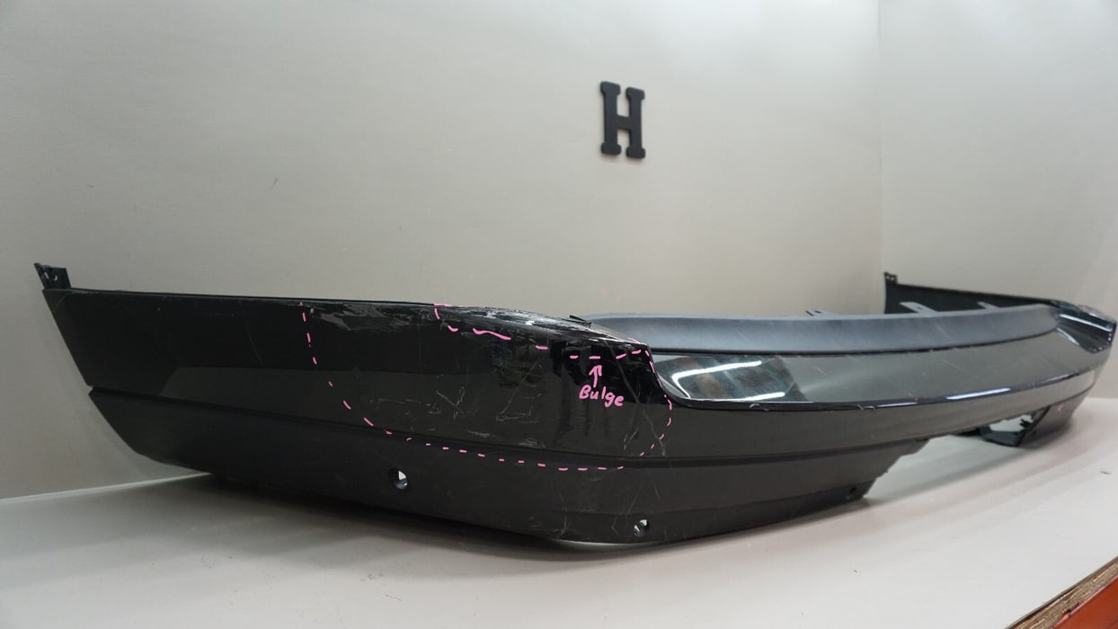 2014-2018 LAND ROVER RANGE ROVER HSE REAR BUMPER COVER PLASTIC JK52-17D781-C OEM