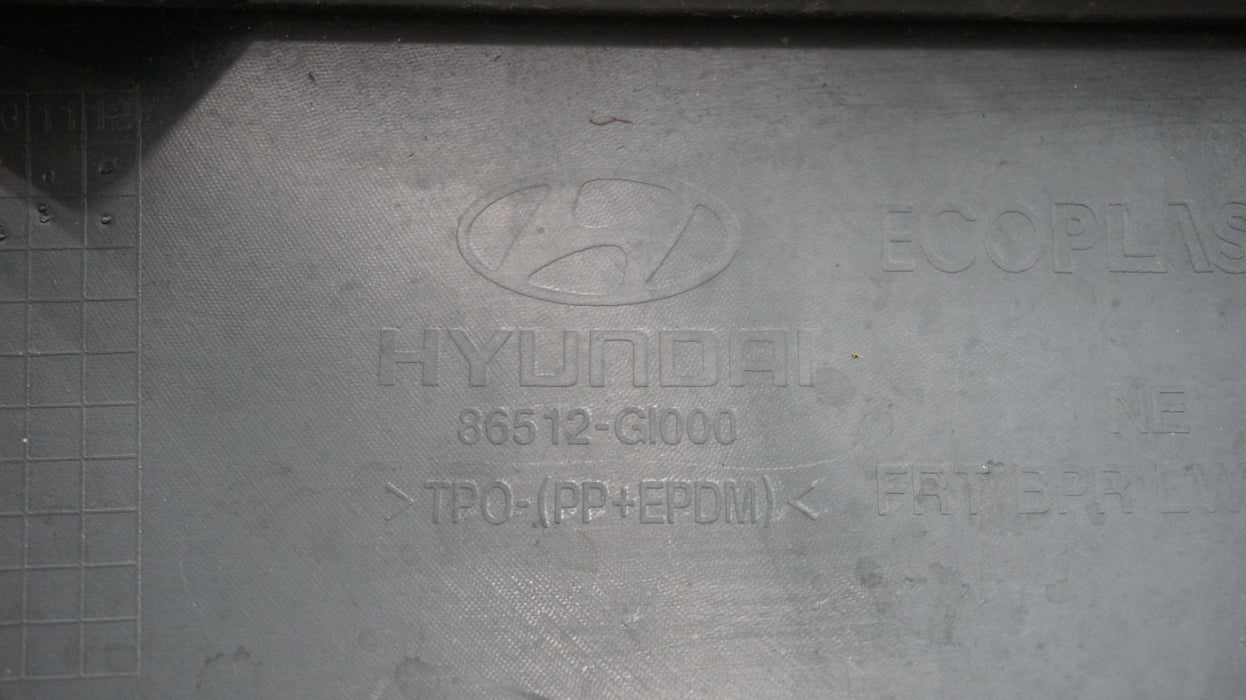 2022-2024 HYUNDAI IONIQ FRONT LOWER BUMPER VALANCE COVER OEM 86512-GI000