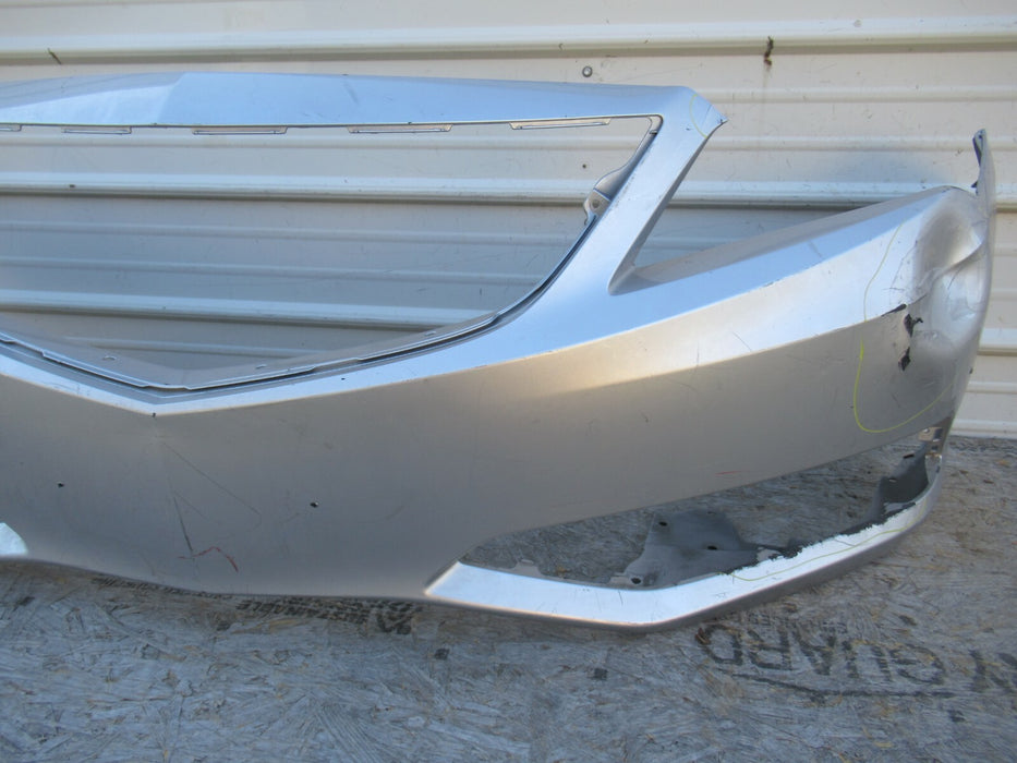 2013 - 2015 ACURA ILX FRONT BUMPER COVER PANEL PLASTIC SILVER FACTORY 13 14 OEM