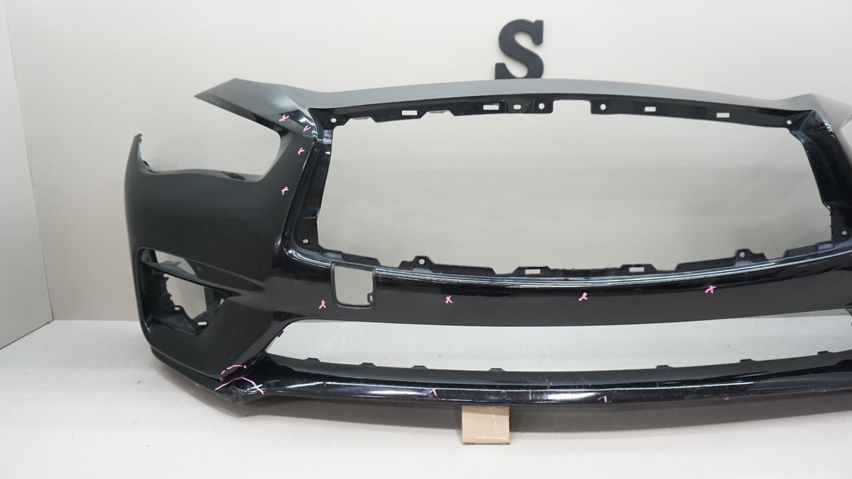 2018-2024 INFINITI Q50 FRONT BUMPER COVER 62022 6HH-0 OEM