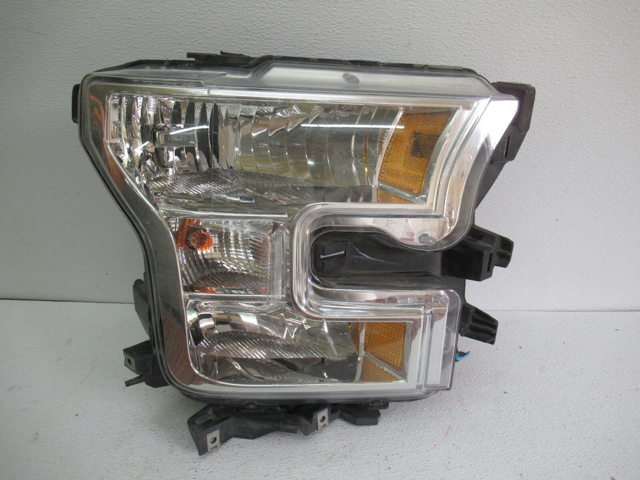 2015-2017 FORD F150 FRONT RIGHT PASSENGER SIDE HEADLIGHT HEADLAMP HALOGEN OEM