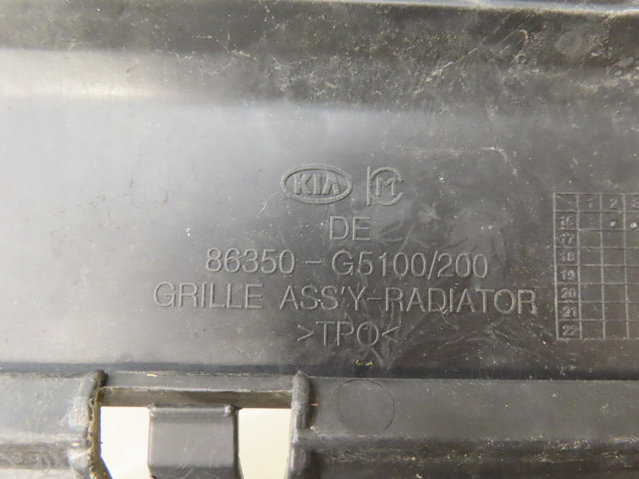 2017-2019 KIA NIRO FRONT RADIATOR GRILL GRILLE OEM 86350-G5100