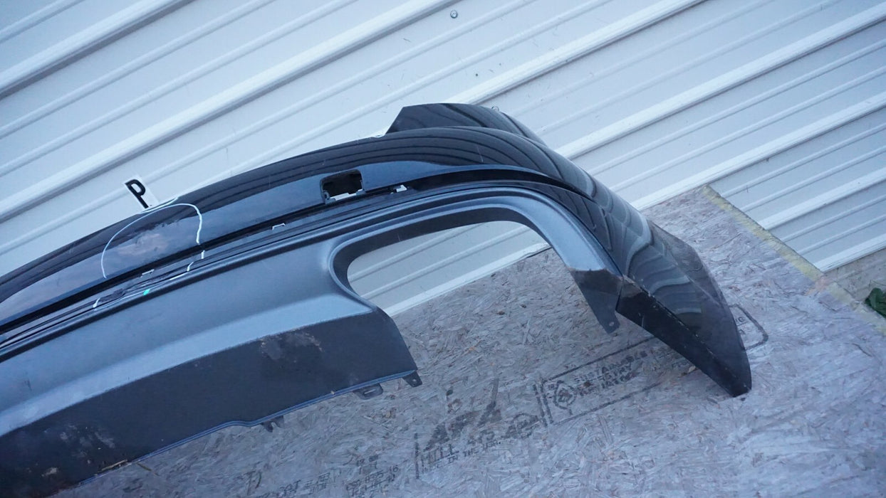 2017-2019 AUDI A4 S-LINE B9 REAR BUMPER COVER PANEL PLASTIC W/ LOWER VALANCE OEM
