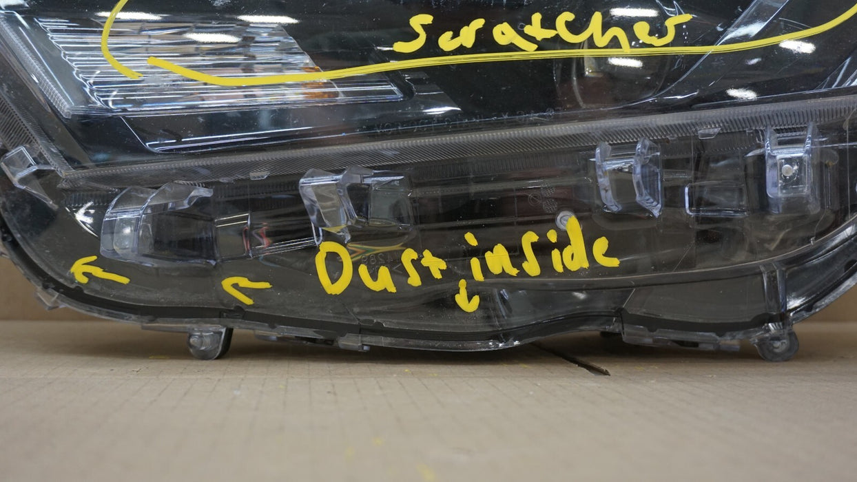 2022 2023 TOYOTA RAV4 PRIME FRONT LEFT DRIVERS SIDE HEADLIGHT LED OEM