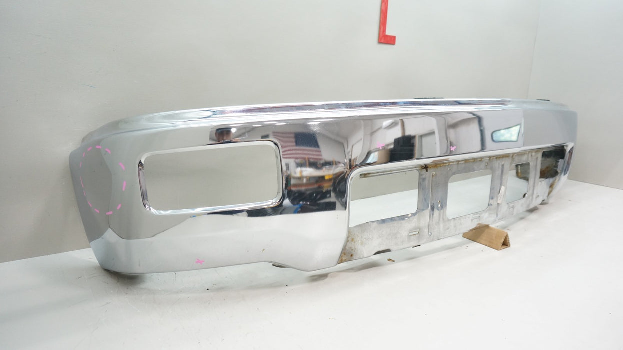 2014-2015 CHEVROLET SILVERADO 1500 FRONT METAL BUMPER COVER OEM