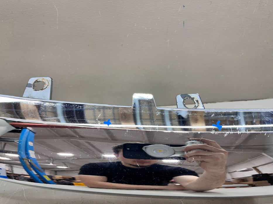 2019-2021 HONDA PILOT UPPER CHROME GRILLE TRIM MOLDING OEM 71151-TG7X