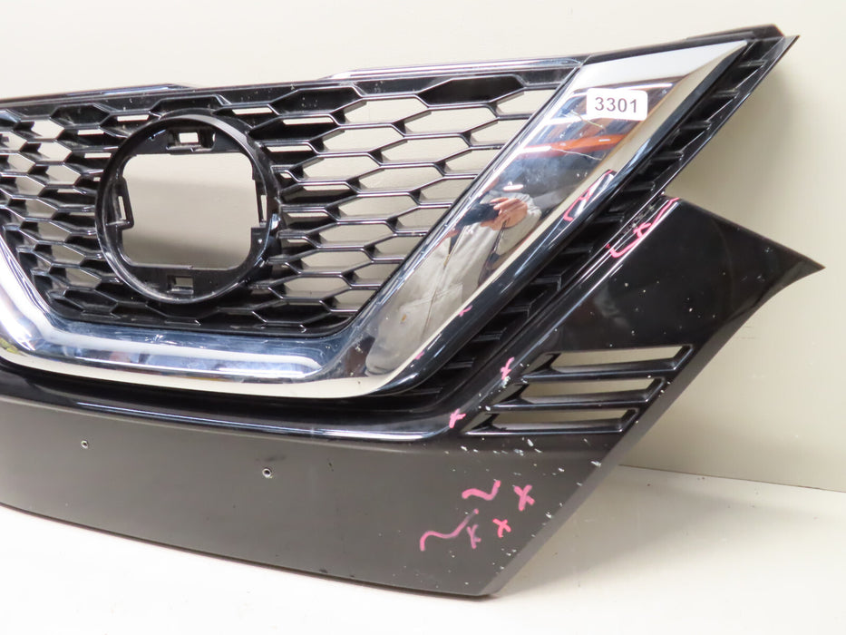 2020 2021 Nissan Rogue Sport Upper Grille Grill 62310-6Mr0a OEM